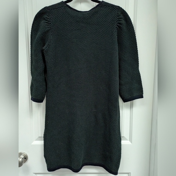 COS Navy and Green Knit Dress - Picture 8 of 9